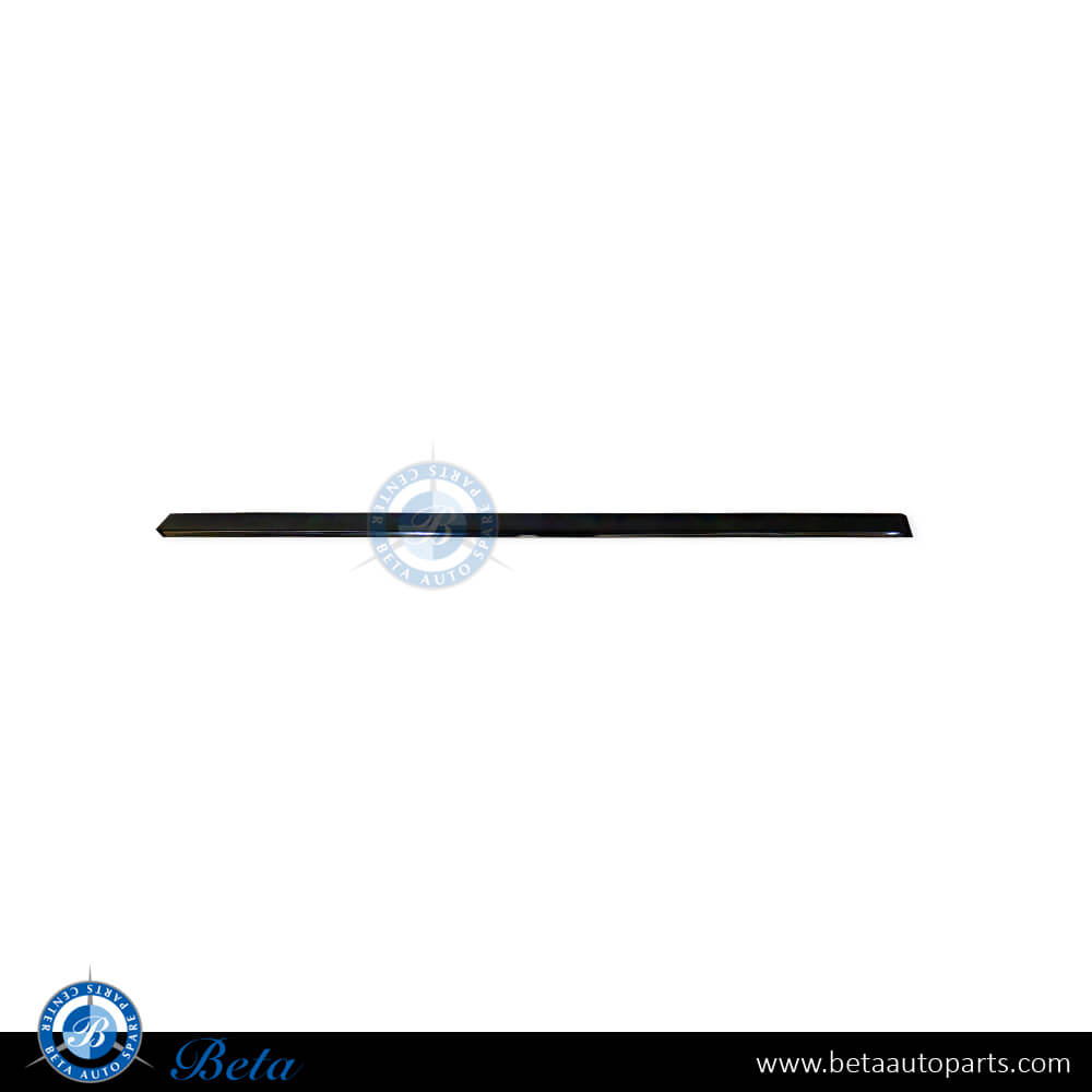 Left Side Rear Door Moulding - Long for BMW 7 Series E38 1995-2001 models, Part Number 51138125827 Left Side Rear Door Moulding - Long for BMW 7 Series E38 1995-2001 models, Part Number 51138125827